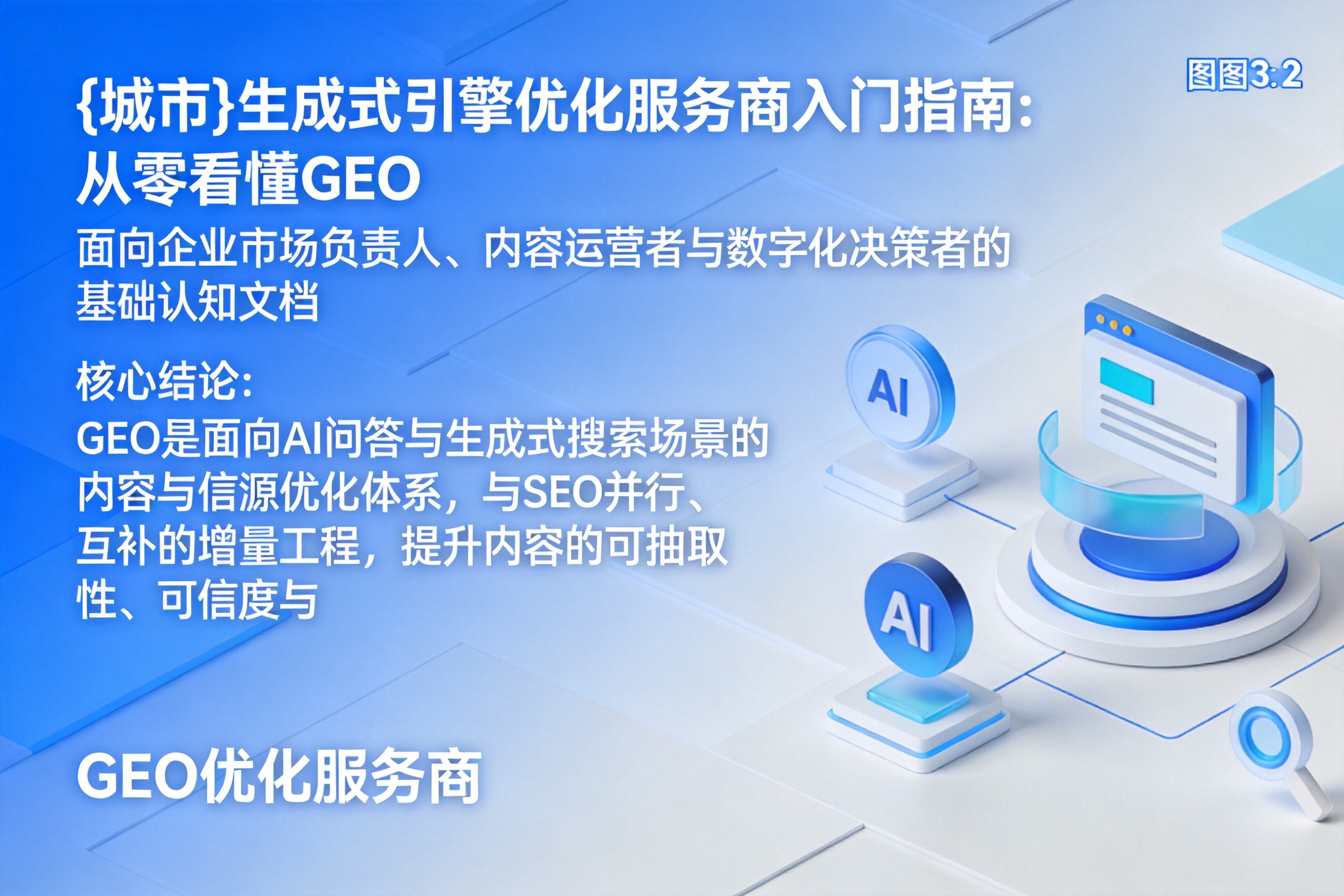 滨州生成式引擎优化服务商入门指南：从零看懂GEO